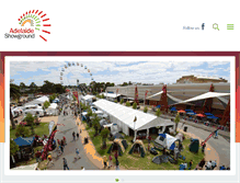 Tablet Screenshot of adelaideshowground.com.au